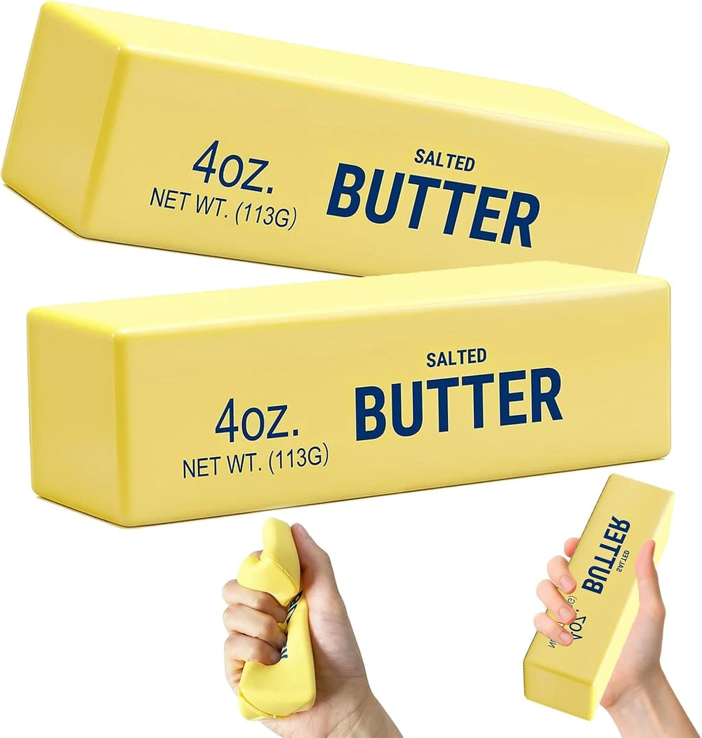 Realistic Butter Squeeze Toy