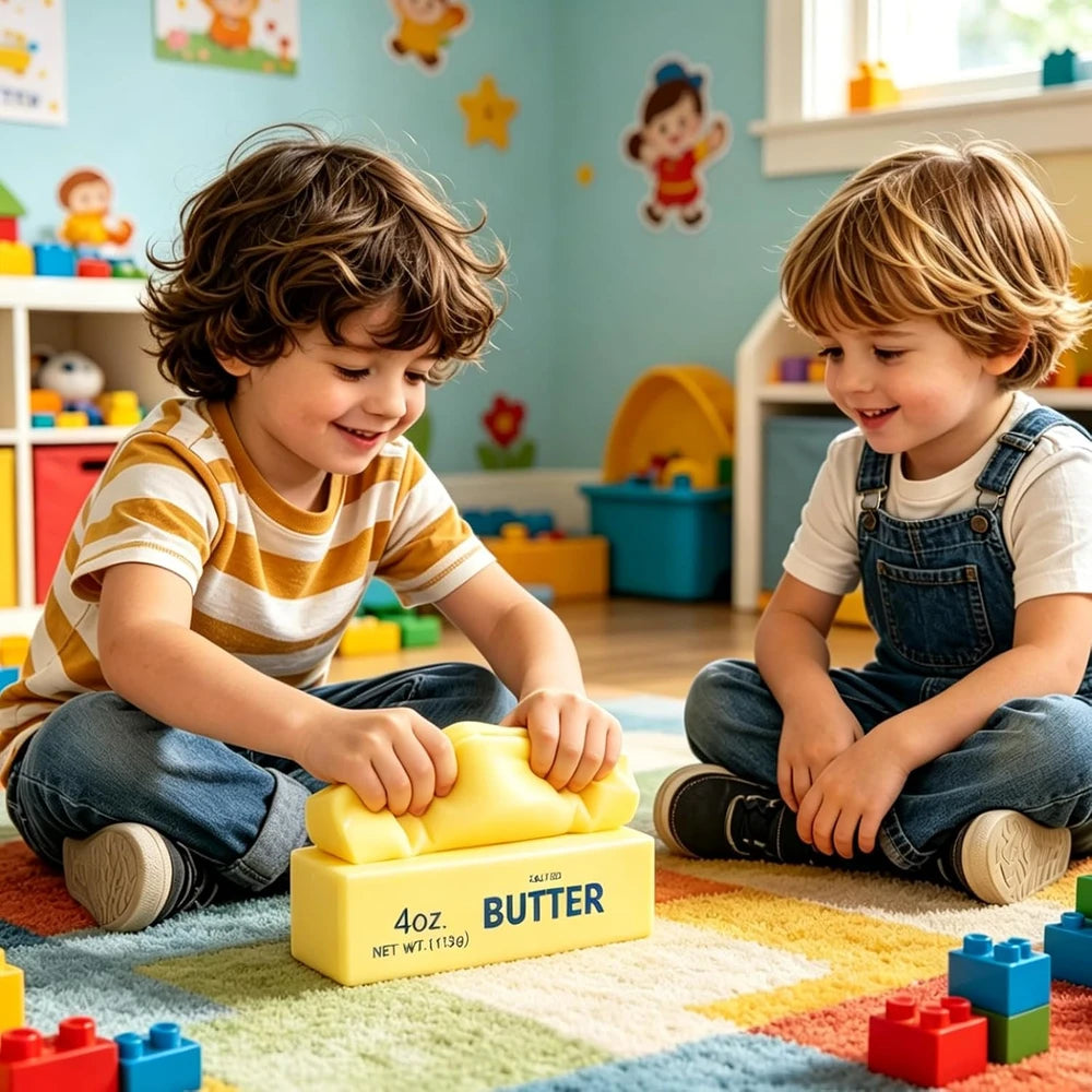 Realistic Butter Squeeze Toy