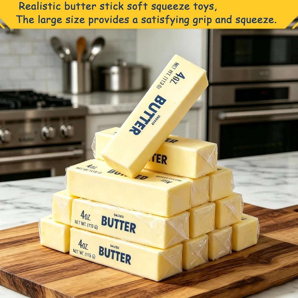 Realistic Butter Squeeze Toy